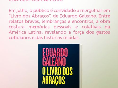 Foto descritiva sobre o enredo do livro "O livro dos abraços"
