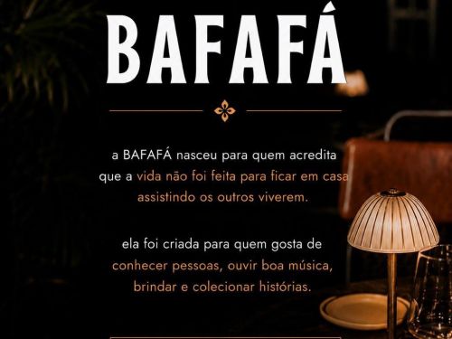 Foto descritiva do que é a festa Bafafá