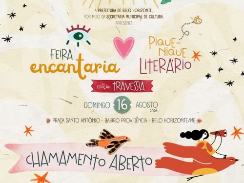 Foto de capa para o encontro da Feira Encantaria & Piquenique Literário