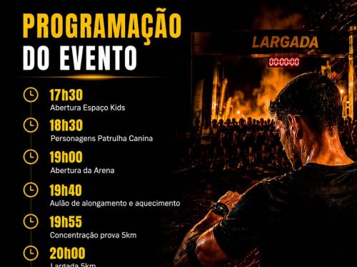 Corrida Noturna Barreiro Luz 2026