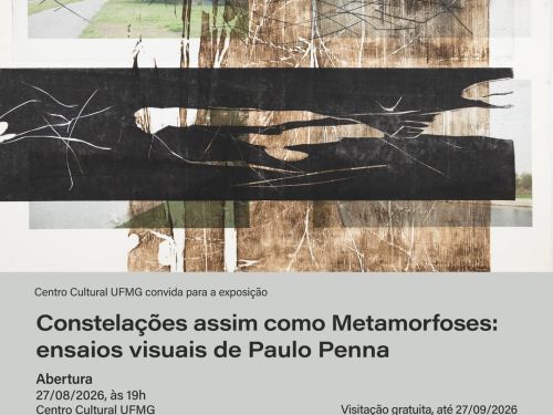 Foto de divulgação para a exposição de Paulo Penna no centro cultural da UFMG