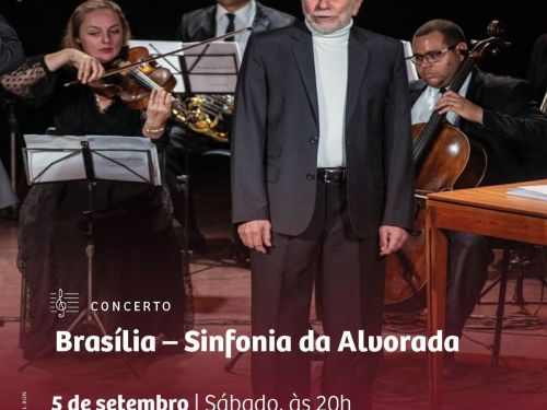 Foto de capa para o cencerto "Brasília - Sinfonia da Alvorada" no dia 5 de setembro 