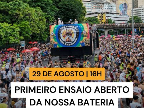 Ensaio Aberto - Bateria Bloco Faraó