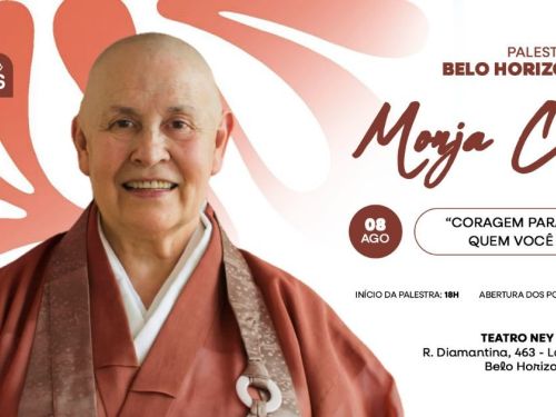 Palestra: Monja Coen "Coragem Para Ser Quem Você É"
