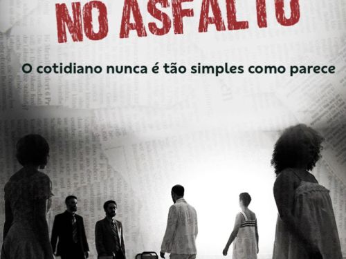 Foto de capa pra o espetáculo "O beijo no asfalto"