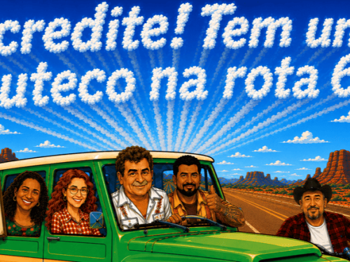 Espetáculo: Acredite! Tem um buteco na rota 66