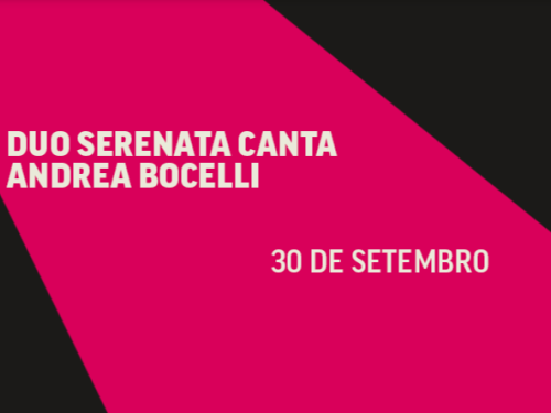 Show: Duo Serenata Canta Andrea Bocelli