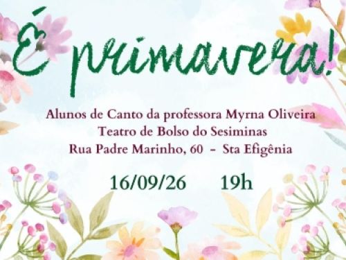 Cartaz do Evento