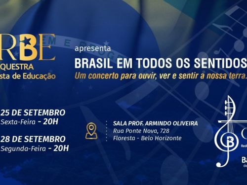 Concerto: Brasil em todos os sentidos