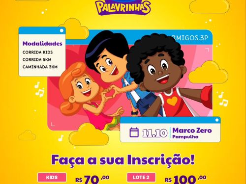 Corrida: 3 Palavrinhas 