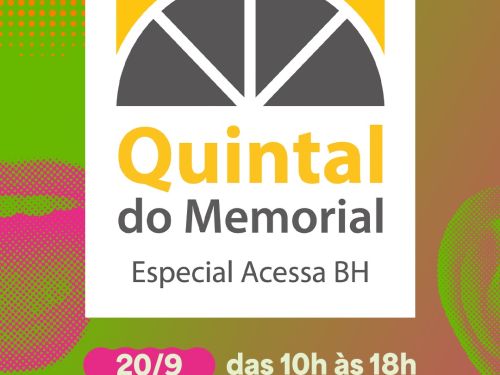 Foto de capa para o evento "Quintal do Memorial", no dia 20 de setembro das 10hrs às 18 hrs na praça da liberdade