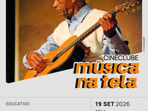 Foto de capa para a exibição do filme "Simplicidade: homenagem ao Mozart Secundino de Oliveira" no palácio das artes 