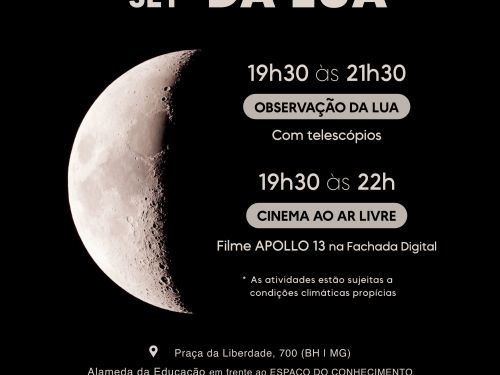 Foto da programação do evento 