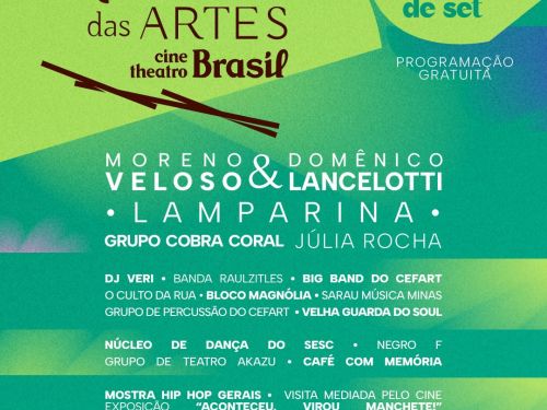 Foto descritiva dos artistas presentes no evento 
