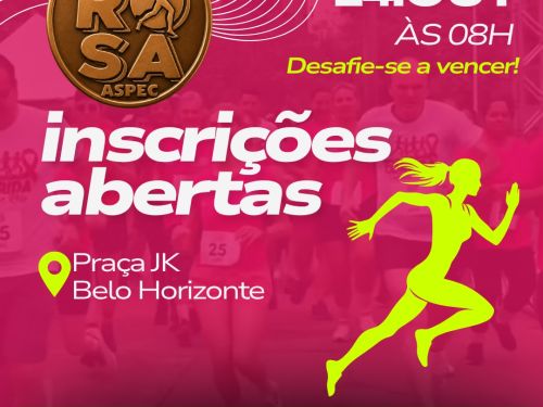 Corrida e Caminhada Outubro Rosa ASPEC