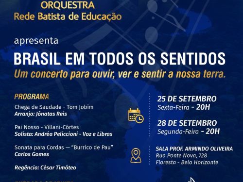 Concerto: Brasil em todos os sentidos