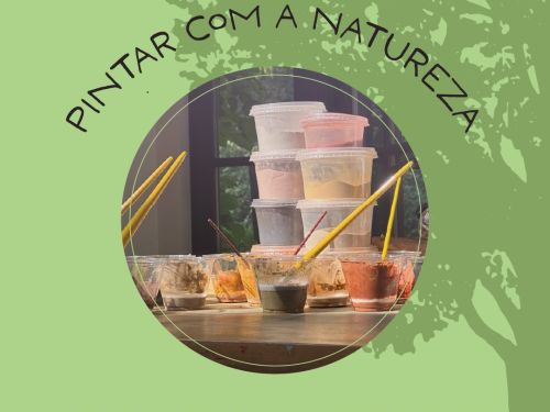 Foto de capa para a oficina na casa fiat "Pintar com a Natureza" no dia 27 de setembro