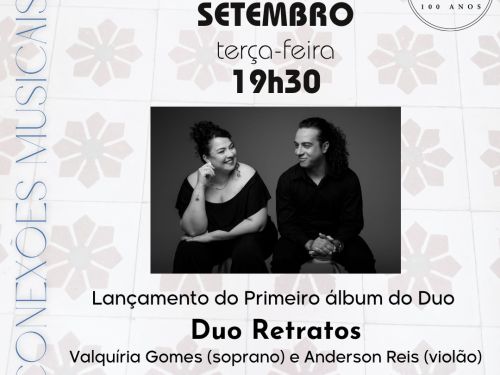 Foto de capa para o concerto do grupo Duo no dia 22 de setembro no conservatório da UFMG