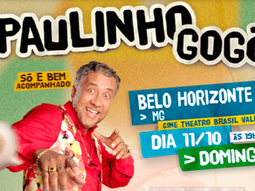 Stand up: Paulinho Gogó "Só e Bem Acompanhado"