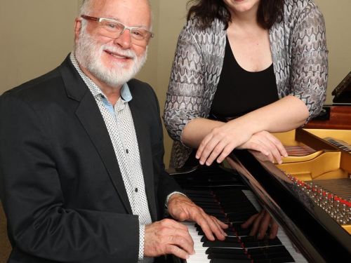 Foto dos músicos Heidi Louise Williams e Ney Fialkow