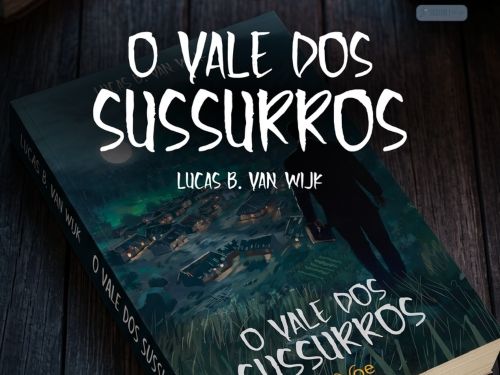 Imagem de divulgação do lançamento do livro "O Vale dos Sussurros"