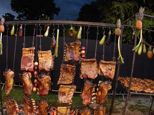 fotos de alimentação do evento 