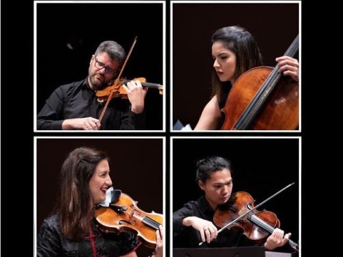 Foto do Quarteto Guignard 