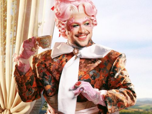 Foto dos artistas Edu Camargo e Fih Oliveira, do Diva Depressão