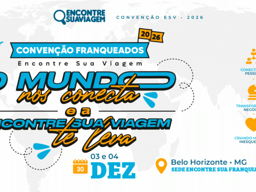 Convenção: "Encontre Sua Viagem" 2026