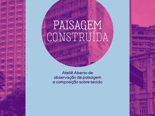 Foto de capa de divulgação para o ateliê aberto na casa fiat de cultura inspirado na exposição “Mil maneiras de matar o tempo” da artista Talita Hoffmann