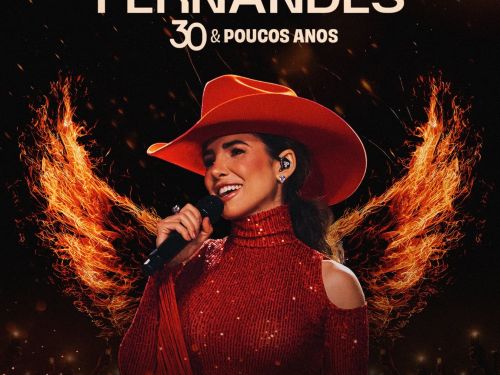 Foto de capa para o show da artista Paula Fernandes no dia 15 de Maio no Arena Hall