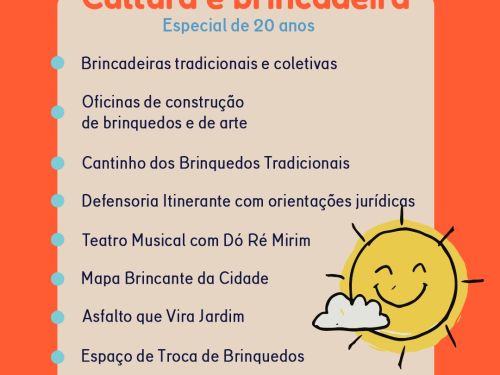 fly de eventos do dia das crianças 