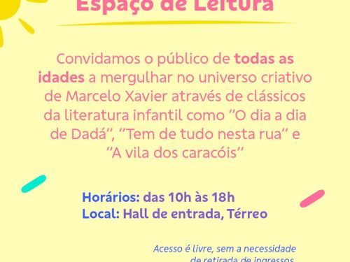 Foto descritiva da programação do evento 