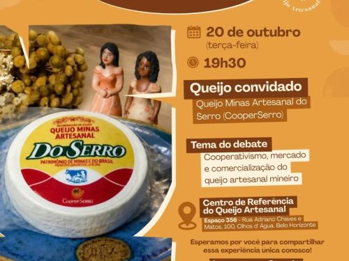 Foto de capa para a 4ª Confraria Mineira do Queijo Artesanal no Centro de Referência do Queijo Artesanal, no dia 20 de outubro