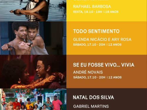 Foto descritiva da programação dos filmes 