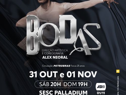 Foto de capa para divulgação do espatáculo do grupo de dança "Focus Cia de Dança" no Sesc Palladium nos dias 31 e 1 de Novembro 