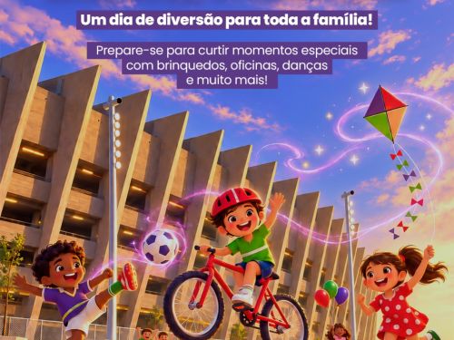 Foto de capa para o evento das crianças no Mineirão no dia 7 de Novembro