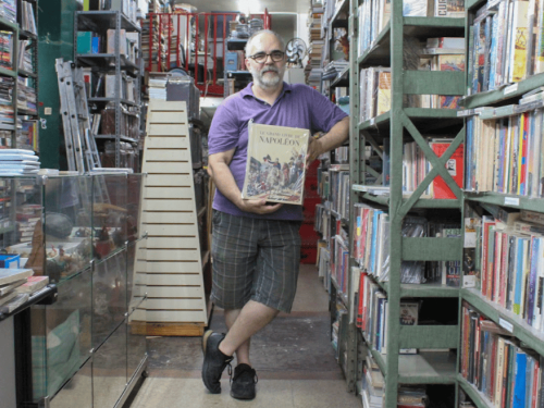 Foto de Oseias Ferraz - livreiro da Livraria Crisálida 