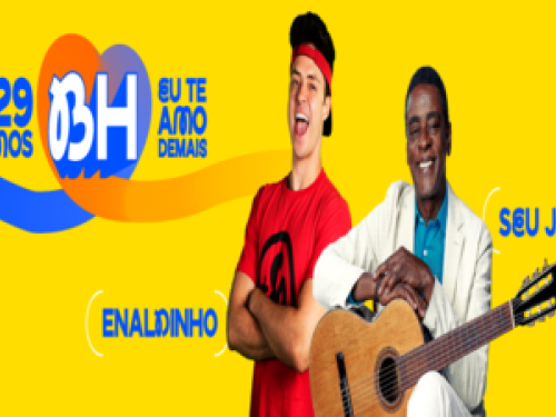Aniversário BH 129 anos - Enaldinho e Seu Jorge