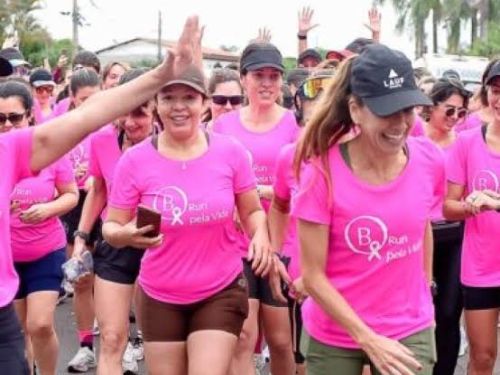 Segunda edição da B. Run Pela Vida será realizada em 18 de outubro, em Belo Horizonte, com caminhada de 3 km, corrida de 5 km e programação especial pelo Outubro Rosa