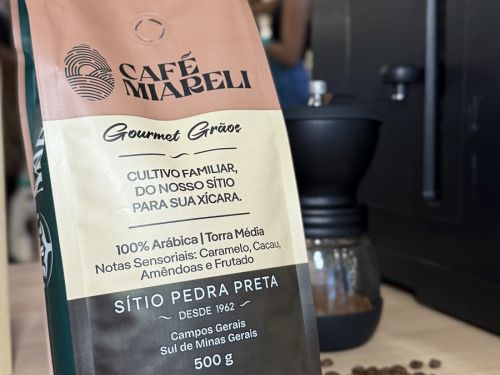 Imagem de um saco de Café Miareli