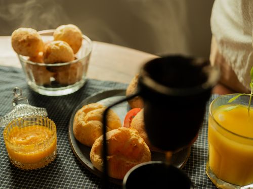 Mesa de Pão de Queijo