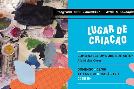 Lugar de Criação – Ateliê das cores