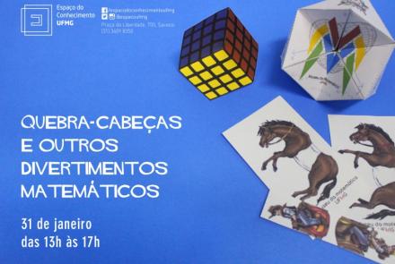 Quebra-cabeças e outros divertimentos matemáticos - Espaço do Conhecimento UFMG