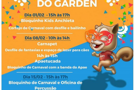 Carnaval Kids do Garden - Anchieta Garden Shopping