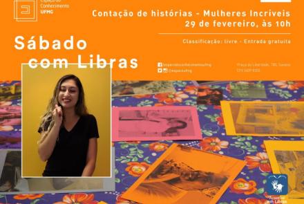 Contação de Histórias em Libras: Mulheres Incríveis