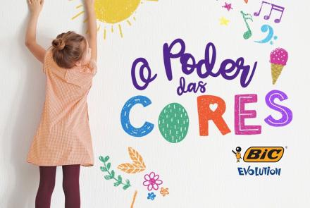 "O Poder das Cores" - Plataforma Online BIC Brasil