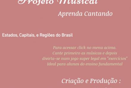 Projeto Musical - “Aprenda Cantando”