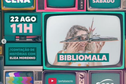 Live: Bibliomala com Elza Morenno #ArteEmCena