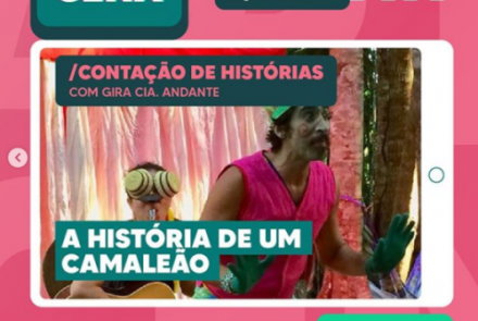 Live: A História de um Camaleão com Gira Cia. Andante #ArteEmCena